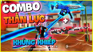 [Garena Free Fire]Thành Mốc Test Combo AWM Và MP5 Thần Lực |Thành Mốc