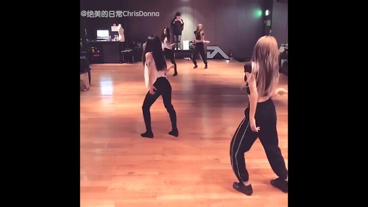 LISA dance studio BLACKPINK HD restorasi buatan sendiri 60 frame [lalisa] [saudara kelima] terus mem