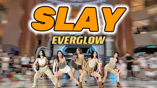 全网第一路演！EVERGLOW【SLAY】比阁楼先打歌！特种兵再出征  全曲直拍路演翻跳  |  女团永动机