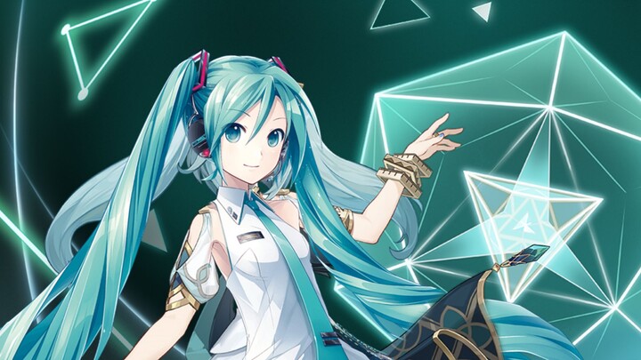 Demonstrasi karakter "Genshin Impact"-"Farushan: Hatsune Miku"