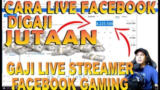 LIVE STREAM FB GAMING DIGAJI??? BEGINI CARA TUTORIAL LENGKAP