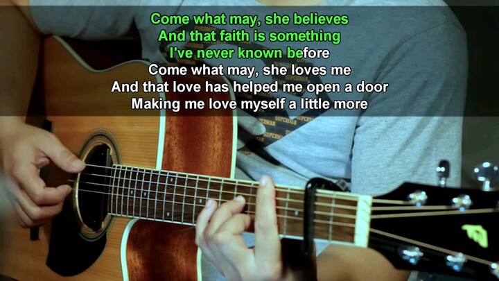Come what may acoustic Karaoke