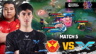 MATCH SUPER PENENTUAN!! SIAPA YANG AKAN LANJUT!? - SRG vs FIREFLUX MATCH 5