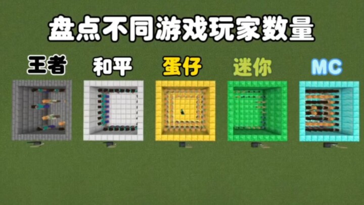 Minecraft: Điểm lại số lượng người chơi theo từng kiểu chơi