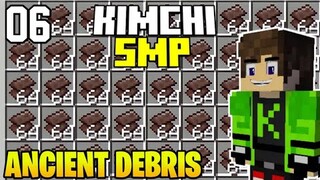 KimChi SMP #06: Ancient Debris, Full Netherite Armor!(Tagalog)