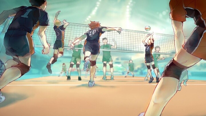 Anime|"Haikyuu!!"|I Love Volleyball from That Moment