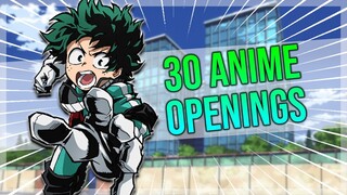 Anime Opening Quiz - 30 Openings (Special Shōnen)