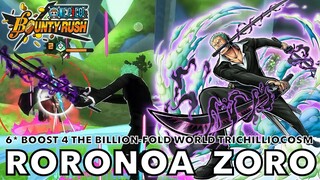 6* BOOST 4 DRESSROSA ZORO(Oppose EX Shanks) SS League Gameplay | One Piece Bounty Rush