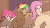 [MAD]Collection of bodybuilders in anime
