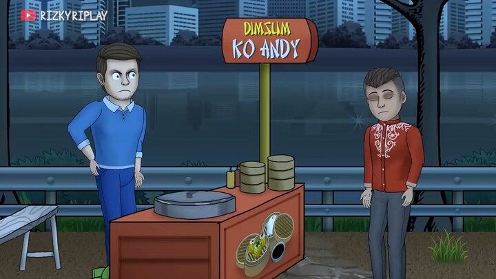 DAGANG MAKANAN TENGAH MALAM HOROR