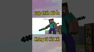 Cuộc Chiến Bất Ổn Nhất Minecraft 🤣 #shorts