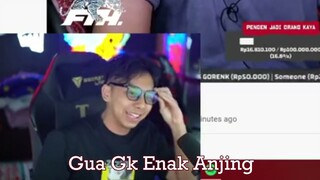 Lagi Serius DeepTalk Malah Didonate Bang Upi Lagu Mantra Hujatan