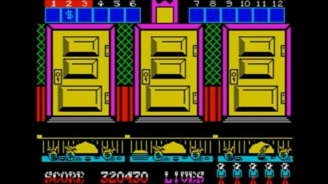 ZX Spectrum Games: ZX Spectrum Game - West Bank - ZX Spectrum retro game