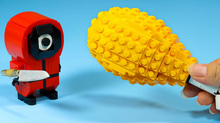 LEGO S GAME การทำไก่ทอดด้วยการทำอาหารจากเลโก้ หยุดการเคลื่อนไหวแอนิเมชั่น ASMR
