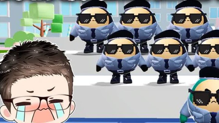 Egg Party: Brother Lang established a security team? They came to the school playground to select ca