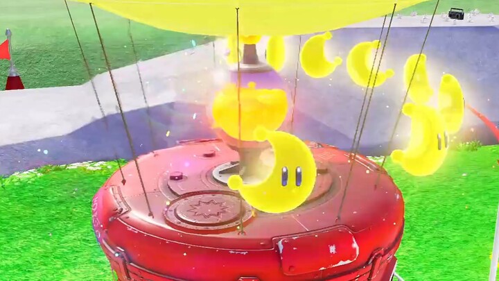 Mario Odyssey | What's it like to turn in 500 moons at once?