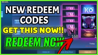 NEW REDEEM CODES MAY 2021!! GET RARE SKIN FRAGMENTS AND RECALL EFFECTS!! TRY NOW || Mobile Legends