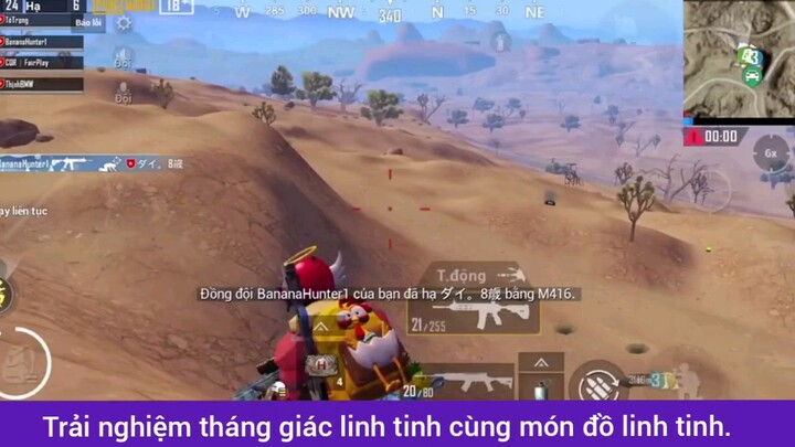 trải nghiệm tháng giác linh tinh cùng món đồ linh tinh