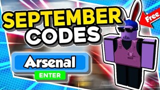 New "September Working Codes 2021 in Roblox Arsenal