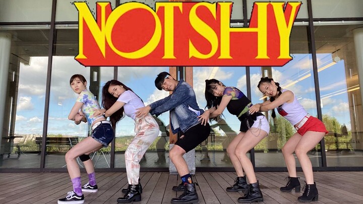 The fastest five-member cover of ITZY's comeback song Not Shy on the Internet - High-quality, super-