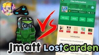 Me vs. 8 LostGarden players in bedwars!! 😱😵 [Blockman Go Blocky Mods]