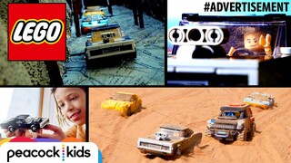 Building Dom's Charger + Chase Scene with LEGO® Bricks! | FAST & FURIOUS #ad