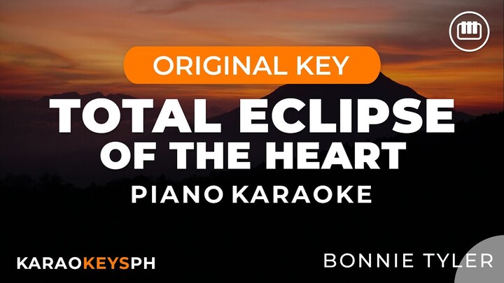 Total Eclipse Of The Heart - Bonnie Tyler (Piano Karaoke)