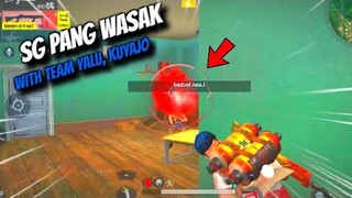 Na umay kakampi ft. Team yalu ft. Dwaps : SQUAD GAMEPLAY