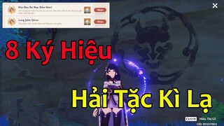 Nhiệm Vụ Ẩn: Kho Báu Của Hải Tặc Rinzou & Vị Trí 8 Ký Hiệu Hải Tặc ( 2 Thành Tựu ) | Genshin Impact