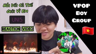 UNI5 - Nói Dối Cả Thế Giới Vì Em REACTION by Jei