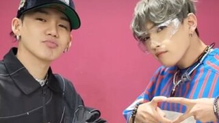 ATEEZ金弘中 x TREASURE崔玹硕《BOUNCY》舞蹈挑战