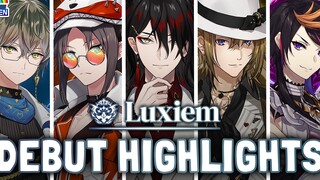 【EN公式剪辑】Luxiem首播高光【中英双字】