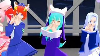 【mmd di gi charat】プリンセススクールでミラクルペイント