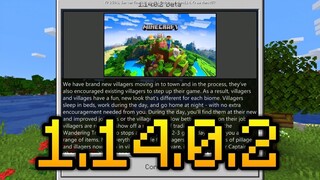 มาเเล้ว!!??Minecraft PE 1.14.0.2 ล่าสุด
