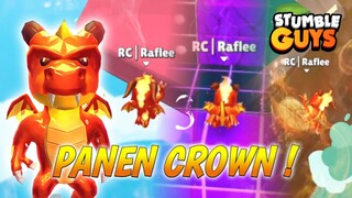 Farming CROWN Menggunakan skin naga ( INFERNO DRAGON ) !!! 🔥