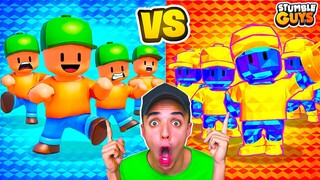 MR.STUMBLE *NOOB vs ESPECIAL* BATALLA de SKINS en STUMBLE GUYS! 😱