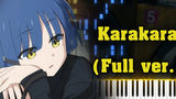 บ็อกจิ เดอะร็อค! ED 2 Karakara (Full ver) การเรียบเรียงเปียโน