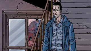 Komentar komik tentang trilogi Cthulhu "The Yard" yang ditulis oleh penulis skenario komik Amerika A