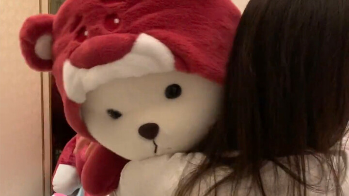 Who could possibly resist a Lena Bear dressed in a strawberry bear coat?