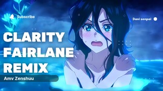 Endingnya bagus 🤧 Recommend banget ni buat di tonton - AMV | ZENSHUU X CLARITY FAIRLANE REMIX