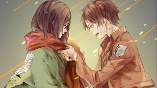 Ellen: Mikasa, khăn quàng cổ cho em ba nghìn lần, yêu em ba nghìn lần! ! !