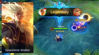 New Hero Natan Spacetime Walker Gameplay - Mobile Legends