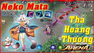 🌸Onmyoji Arena: AD Neko Mata - Phong Cách Rỉa Máu Dame To 1 Cục, Xạ Thủ Cực Khó Chịu