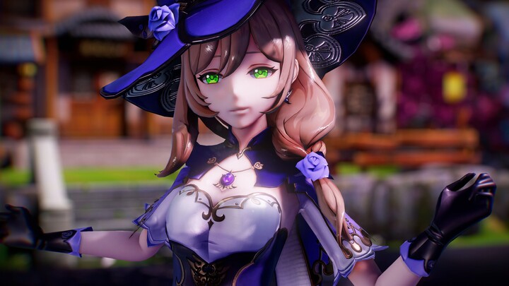 [4K/ Genshin Impact MMD] If your girlfriend is Lisa~