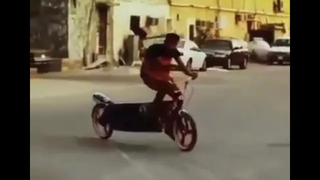 อาบังขายถั่วดริฟจักรยานขั้นเทพแบบโหดๆ