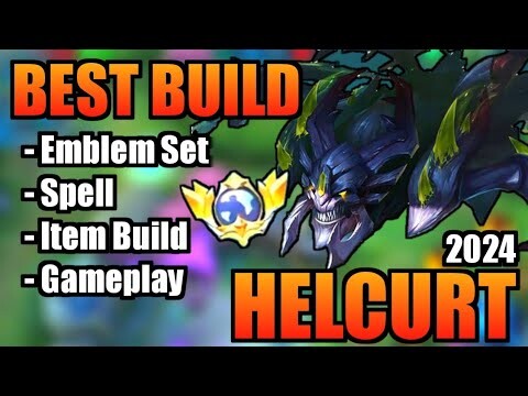 HELCURT BEST BUILD 2024 | TOP 1 GLOBAL HELCURT BUILD | HELCURT - MOBILE LEGENDS | MLBB