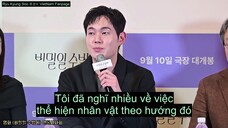 VIETSUB VER 7 MINS RYU KYUNG SOO tại buổi họp báo ra mắt phim HOMEWARD BOUND 010925