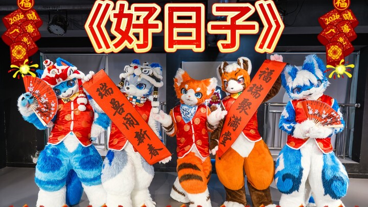 Lima hewan imut menari lagu “Hari Bahagia”, bukankah itu artinya lima keberuntungan datang bersamaan