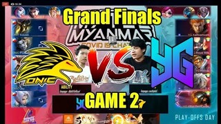 [GAME2] ONIC PH VS YG SEMI FINALS INTERNATIONAL TOURNAMENT MYTEL MYANMAR