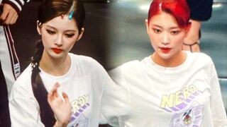 Kep1er Shen Xiaoting, NMIXX Xueyun, Billlie Fu Fuyue, and Kwon Eunbi rehearsal fan photos of the Ido
